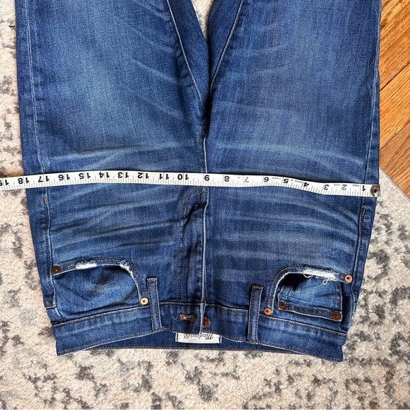 MADEWELL The High Rise Slim Boyjean 26/2 indigo denim jeans | discont’d … - Picture 13 of 14